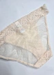 Женские кружевные трусики слипы Selene XL (48) пудровый (14009) - изображение 5