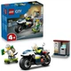 Конструктор LEGO City Переслідування на поліцейському мотоциклі 65 деталей (60455) - изображение 4