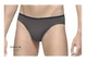 Серые мужские трусы брифы модал Sports style TASO 3638 XL - изображение 3