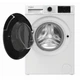 Пральна машина Whirlpool фронтальна, 7кг, 1200, A, 49.6см, дисплей, пара, інвертор, люк чорний, білий - изображение 3