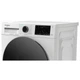 Пральна машина Whirlpool фронтальна, 7кг, 1200, A, 49.6см, дисплей, пара, інвертор, люк чорний, білий - изображение 6