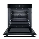 Духовой шкаф Whirlpool WOI4S8PM2SBA электрический, 73л, A+, дисплей, конвекция, телескопические направляющие, черный - изображение 3