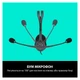 Наушники Logitech H110 Stereo Headset with 2*3pin jacks (981-000271) - изображение 4