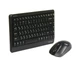 Беспроводной комплект клавиатура и мышь A4Tech FG1112 2.4 ГГц Black (FG1112 Black) - изображение 2