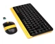 Беспроводной комплект клавиатура и мышь A4Tech FG1110 2.4 ГГц Bumblebee (FG1110 Bumblebee) - изображение 3