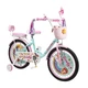 Детский двухколёсный велосипед Corso Emily 20" ML-20547 для девочек, с корзинкой и багажником, ручной и ножной тормоз - изображение 3