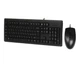 Клавіатура та миша A4Tech KR-8372 Black, провідний набір, USB інтерфейс - зображення 2