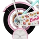 Детский велосипед Corso Emily ML-42589, 12", двухколёсный, с корзиной и дополнительными колёсами, собран на 75% - изображение 5
