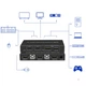 Kvm-переключатель Biaze Kvm08 Hdmi 2.0, 2 Порта, Поддержка 4k 60 Гц, Hdcp 2.2, Usb Управление, Горячее (344036) - изображение 6