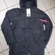 Легка парку Alpha Industries X-Ray чоловіча, нейлонова, демісезонна, чорна M - зображення 6