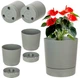 Горщик для квітів з підставкою Kadax Verri K12277 2 шт - зображення 1