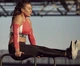 Нарукавники Reebok ACTIVCHILL красные компрессионные рукава для бега и фитнеса для взрослых - изображение 7