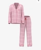 Фланелевый длинный пижамный комплект VICTORIA’S SECRET, женская пижама , S Short - изображение 1