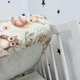 Постельный комплект рюшами в кровать 120х60 см Oh My Kids «Лисички совушки» ранфорс - изображение 6