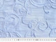 Ткань Коттон полоска с ленточкой крупные цветы, голубой, пог. м. (к331, 2509093A, д2) - изображение 4