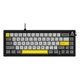 Клавіатура Ajazz AK650 Moon Yellow Switch Black (AK650-MY-GWY) - зображення 1