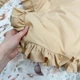 Детское постельное белье с рюшами 120х60 см Oh My Kids «Лисички совенята» ранфорс бежевый - изображение 10