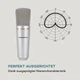 Конденсаторний мікрофон Auna MIC-920 USB (10034262) - зображення 5