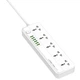 Мережевий фільтр живлення LDNIO SC5614 5роз 3USB 2м (SC5614) - зображення 3