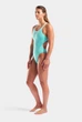 Купальник жіночий Arena TEAM SWIMSUIT SWIM TECH SOLID 004763-809 36 Бірюзовий - изображение 5