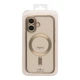 Чохол TPU Metallic Chrome Full Camera with Magsafe для iPhone 16 Chrome Gold - зображення 3