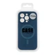 Чохол Premium Glow Silicone Case Full Camera with Magsafe для iPhone 15 Pro Max Dark blue - изображение 4