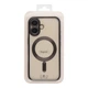 Чохол TPU Metallic Chrome Full Camera with Magsafe для iPhone 16 Chrome Black - изображение 3