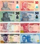 Набір 8 банкнот 5, 10, 20, 50, 100, 200, 500, 1000 найра Нігерія 2014 - 2025 рік UNC - изображение 1