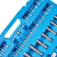 Професійний набір інструментів в кейсі Molder 1/2", 1/4", 3/8" 72Т, CR-V, 151од. - изображение 6