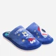 Детские теплые комнатные тапочки для мальчика M&L MB9754 32-33 Голубые (ROZ6501096960) - изображение 2