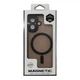 Чохол Premium TPU+PC Magnetic Matte Camera Lens with Magsafe для iPhone 16 Black - изображение 2