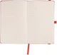 Записная книга Thinkme Gracy 13 х 21 см 192 страниц в линейку Красная (3609374901295) (TM21223/08) - изображение 3