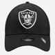 Czapka z daszkiem bejsbolówka New Era Nfl 10517873 One Size Czarna - obraz 3