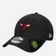 Кепка New Era Nba Recycled Midi 940 Bulls 60771880 One Size Чорна (199196506745) - зображення 1