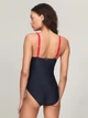 Купальник слитный женский Tommy Hilfiger 136186303 XS Синий/Красный (1159853685) - изображение 2