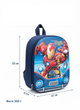 Дитячий рюкзак Iron Man 3D, 33×27×8 см, синій - зображення 4