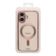 Чохол TPU Metallic Chrome Full Camera with Magsafe для iPhone 16 Chrome Rose - изображение 3