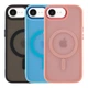 Чохол TPU Space Magnetic Color with Magsafe для iPhone 17e / iPhone 16e Grey - зображення 2