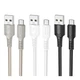 Кабель USB Borofone BX116 Micro 2.4A Чорний - зображення 2