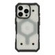 Протиударний Чохол TPU+PC ArmorHex Magnetic Case для iPhone 16 Pro Transparent Grey - зображення 1