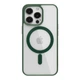 Чохол N TPU Color with Magsafe для iPhone 15 Pro Forest Green - изображение 1