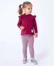Комплект (туніка+легінси) Smil 80 Бордивий 117678 - зображення 1