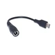 Кабель живлення перехідник Alitek USB TYPE-C Male - DC 5.5 х 2.1мм Female, 16 см (48924) - зображення 1
