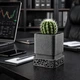 Дизайнерський горщик для рослин 3D друк PLA 10×7.5×7.5 см ексклюзивний лофт горщик - зображення 2