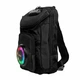 Портативная колонка-рюкзак HOCO HC42 Journey, стерео 20 Вт, Bluetooth 5.4, IPX4, USB/TF/FM, RGB-подсветка, 3 часа работы, черная - изображение 5