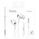 Наушники HOCO M101 Pro, кабель 1.2 м, mini-Jack 3.5 мм, 20–20000 Гц, 98 дБ, 10 мм динамик, белые - изображение 2