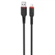 Кабель USB Hoco X59, USB to Lightning, 2.4А, 1m, черный - изображение 1