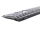 Клавиатура A4Tech FX60H USB (Grey) White backlit Fstyler, 2 USB порта, ножничные переключатели, USB, белая подсветка, серый цвет - изображение 4