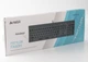 Клавиатура A4Tech FX60H USB (Grey) White backlit Fstyler, 2 USB порта, ножничные переключатели, USB, белая подсветка, серый цвет - изображение 9