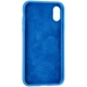 Чохол Silicone case for iPhone X / Xs Light Blue - зображення 2